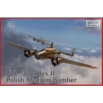   IBG Models PZL. 37 A bis II Polish Medium Bomber - katonai repülő makett