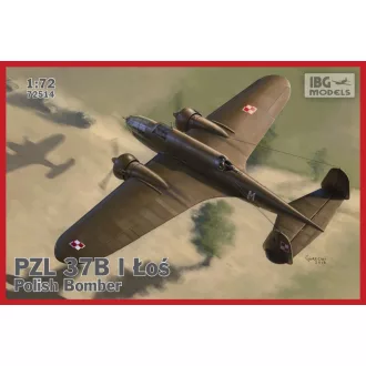   IBG Models PZL.37 B I Łoś - Polish Medium Bomber - katonai repülő makett