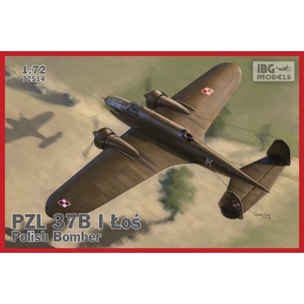 IBG PZL.37B I Los (twin tail fin) - Polish Medium Bomber makett