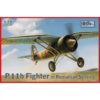   IBG Models P.11b Fighter in Romanian Service - katonai repülő makett