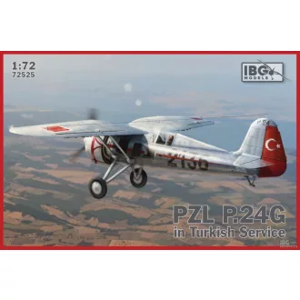   IBG Models PZL P.24G in Turkish Service - katonai repülő makett