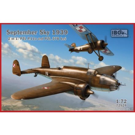 IBG P.11a i PZL 37B Łoś (2 w 1) makett