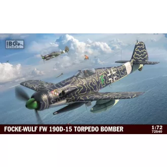   IBG Models Focke-Wulf FW 190D-15 Torpedo Bomber - katonai repülő makett