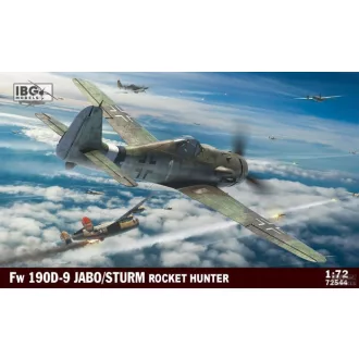   IBG Models Fw 190D-9 JABO/STURM Rocket Hunter - katonai repülő makett