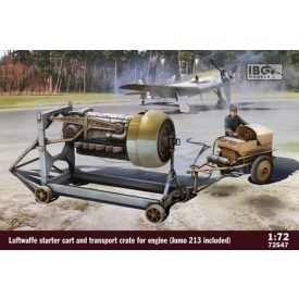   IBG Luftwaffe Starter Cart And Transport Crate For Engine (Jumo 213 Included) makett