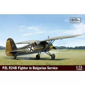   IBG Models PZL P.24 B Polish Fighter in Bulgarian Service - katonai repülő makett