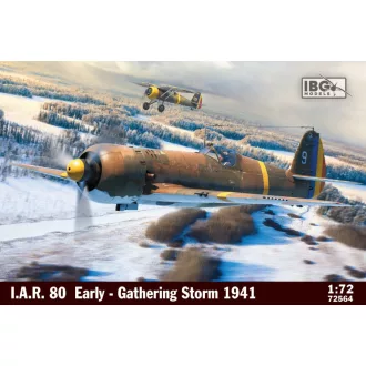   IBG Models IAR-80 Early Romanian Fighter (Gathering Storm 1941) - katonai repülő makett