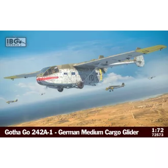   IBG Models Gotha Go-242 A-1 - German Medium Cargo Glider - katonai repülő makett