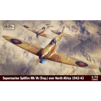   IBG Models Supermarine Spitfire Mk Vb (Trop.) over North Africa 1942-1943 - katonai repülő makett