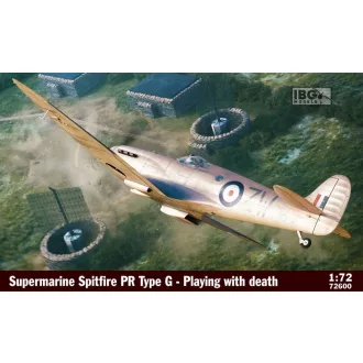   IBG Models Supermarine Spitfire PR Type G - Playing with Death - katonai repülő makett