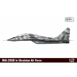   IBG Models MiG-29UB in Ukrainian Air Force - katonai repülő makett