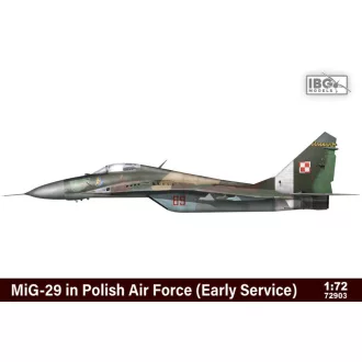   IBG Models MiG-29 in Polish Air Force (Early Service) (LIMITED EDITION - include additional 3d printed parts) - katonai repülő makett