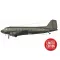 IBG Models Douglas C-47A Skytrain - Polish Dakota - katonai repülő makett