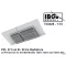 IBG Models PZL 37 Łoś B / B bis Radiators - 3D Printed Set for IBG 72514, 72515 and 72516 Kits - repülőgép hűtőkészlet