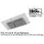 IBG Models PZL 37 Łoś B / B bis Radiators - 3D Printed Set for IBG 72514, 72515 and 72516 Kits - repülőgép hűtőkészlet