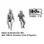 IBG Models Italian Autocannone 3Ro With 100mm Howitzer Crew (2 Figures) - katonai figura készlet