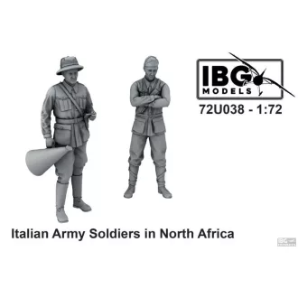   IBG Models Italian Army Soldiers in North Africa - katonai figura készlet