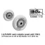 IBG Models IAR-80/81 C - Early Wheels (used until 1943) 3D-Printed (for IBG kits) - repülőgép futómű készlet