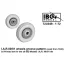 IBG Models IAR-80/81 C - Wheels Groove Pattern (used from 1942) 3D-Printed (for IBG kits) - repülőgép futómű készlet