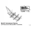 IBG Models Mil Mi-8 / Mi-17 - Armament Pylons (3D Printed Set) - helikopter fegyverpilon készlet