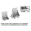 IBG Models Gotha Go-242A-1 / Go-244 - Pilots Seats with Seatbelts (3D-Printed / for IBG Models kits) - pilóta biztonságiöv készlet