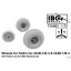 IBG Models Wheels for Gotha Go 242B-1/B-3 & 244B-1/B-3 - repülőgép futómű készlet