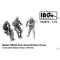 IBG Models Italian 90/53 Anti Aircraft Gun Crew - katonai figura készlet