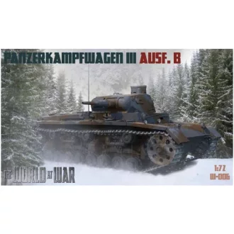   IBG Models The World At War Panzerkampfwagen III Ausf. B - harckocsi makett