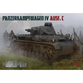   IBG Models The World At War Panzerkampfwagen IV Ausf.C - harckocsi makett