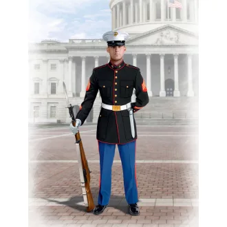 ICM US Marines Sergeant 1:16 figura készlet