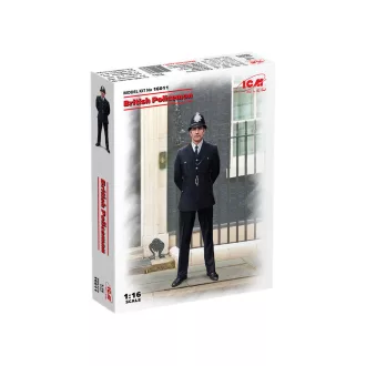 ICM British Policeman (100% new molds) 1:16 figura készlet