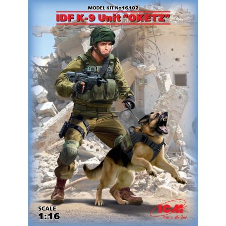 ICM IDF K-9 Unitz "OKETZ" with dog