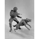 ICM IDF K-9 Unitz "OKETZ" with dog 1:16 figura készlet