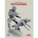 ICM IDF K-9 Unitz "OKETZ" with dog 1:16 figura készlet