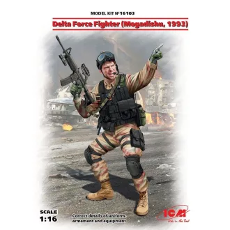   ICM Delta Force Fighter (Mogadishu,1993) 1:16 repülő makett
