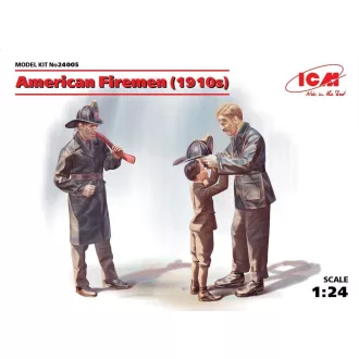 ICM American Firemen 1910s 1:24 figura készlet