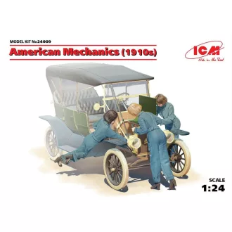 ICM American mechanics 1910s 1:24 figura készlet