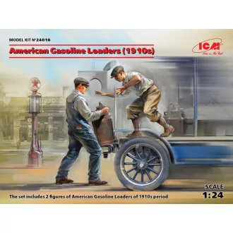   ICM American Gasoline Loaders (1910s)(2 figu 1:24 figura készlet