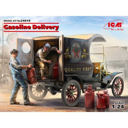 ICM Gasoline Delivery, Model T 1912 Delivery makett