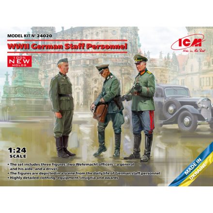 ICM WWII German Staff Personnel (100% new molds)