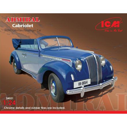 ICM Admiral Cabriolet makett
