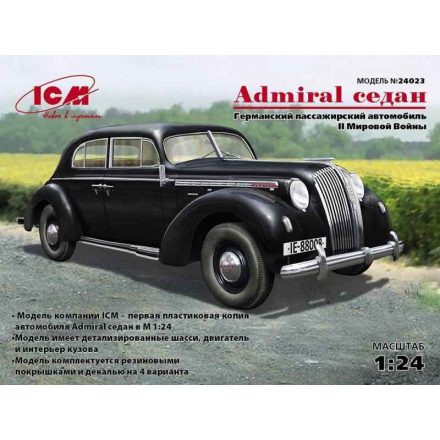 ICM Admiral Saloon, WWII German passenger car makett