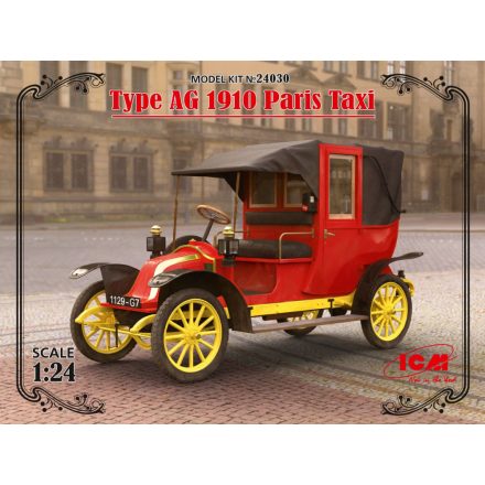 ICM Type AG 1910 Paris Taxi makett