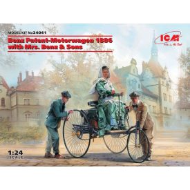 ICM Benz Patent-Motorwagen 1886 with Mrs. Benz & Sons makett