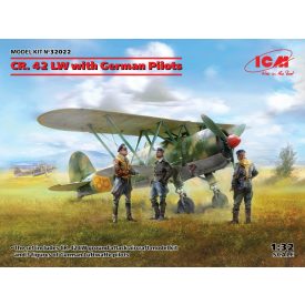 ICM CR. 42 LW with German Pilots makett