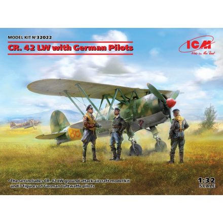 ICM CR. 42 LW with German Pilots makett