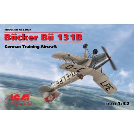 ICM Bücker Bü 131B German Training Aircraft makett