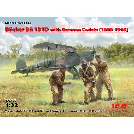ICM Bucker Bu-131D with German Cadets (1939-1945) makett