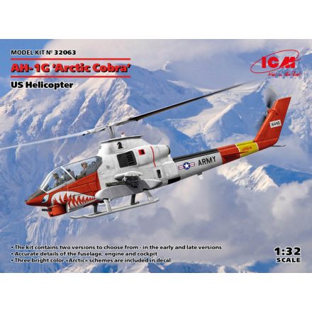 ICM AH-1G 'Arctic Cobra', US Helicopter makett