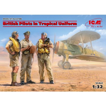 ICM British Pilots in Tropical Uniform (1939-1943)